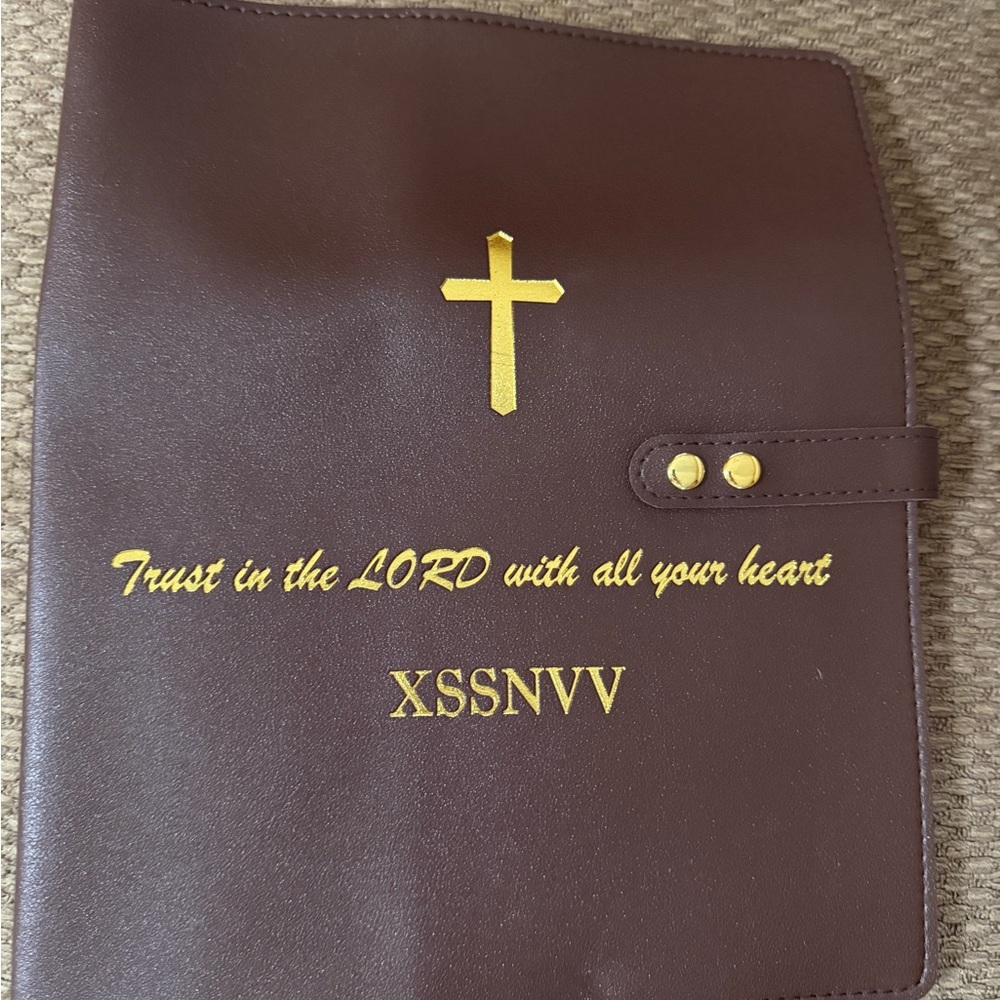 New Brown Bible case
